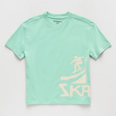 Thereabouts Little & Big Kid Boys Crew Neck Short Sleeve Oversized Graphic T-Shirt