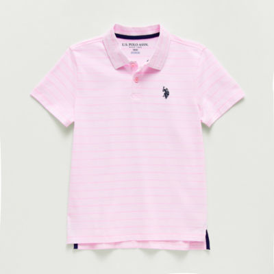 U.S. Polo Assn. Little & Big Kid Boys Short Sleeve Regular Fit Embroidered Polo Shirt