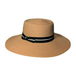 Liz Claiborne Paper Braid Gondolier Womens Floppy Hat