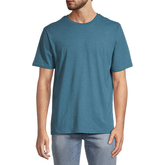 Arizona Mens Everyday Fit Crew Neck Short Sleeve T-Shirt