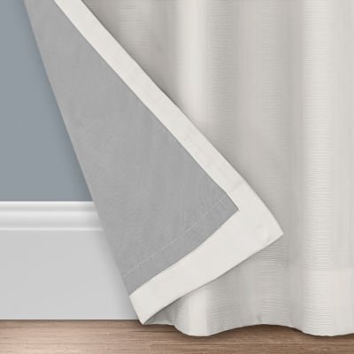 Eclipse Karla Grommet Top Energy Saving Blackout Single Curtain Panel