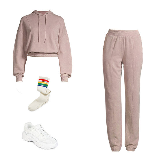 Laid-Back Life	Hoodie, Joggers & FILA Athletic Shoes
