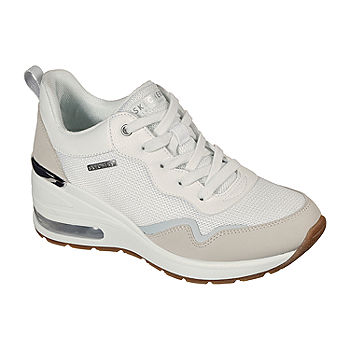 ære Definition modtage Skechers Million Air-Air-Ess Womens Sneakers, Color: White - JCPenney