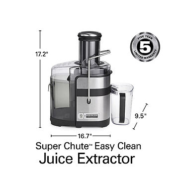 Super Chute Juice Extractor, Hamilton Beach