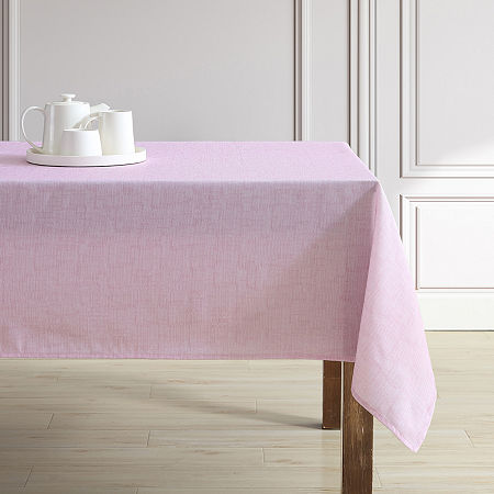 Laura Ashley Easy Care Tablecloth - Blush, One Size, Pink