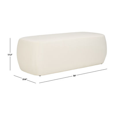 Safavieh Whitley Cushioned Ottoman