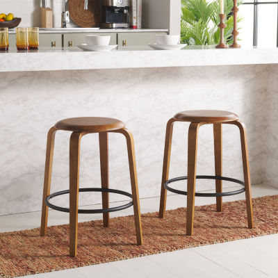 Safavieh Luella 2-pc. Counter Height Bar Stool