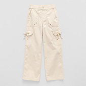 Thereabouts Little & Big Girls Cargo Cuffed Jogger Pant