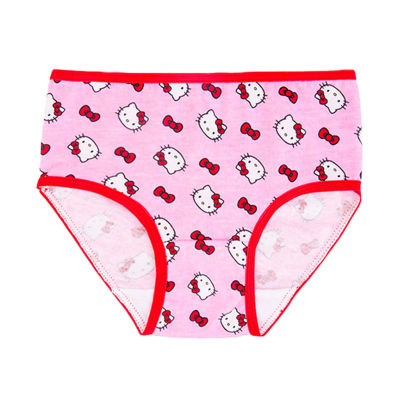 Little Girls Hello Kitty 7 Pack Brief Panty Gup4545