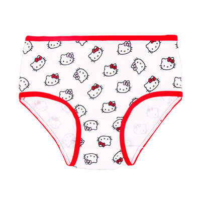 Little Girls Hello Kitty 7 Pack Brief Panty Gup4545