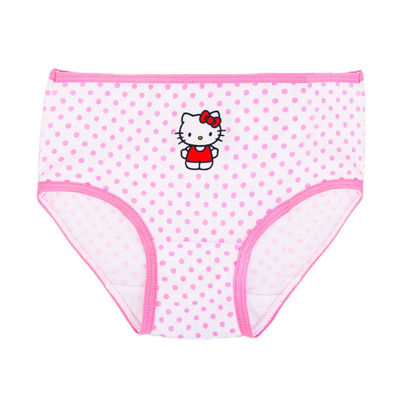 Little Girls Hello Kitty 7 Pack Brief Panty Gup4545