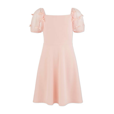 Speechless Big Kid Girls Short Sleeve A-Line Dress