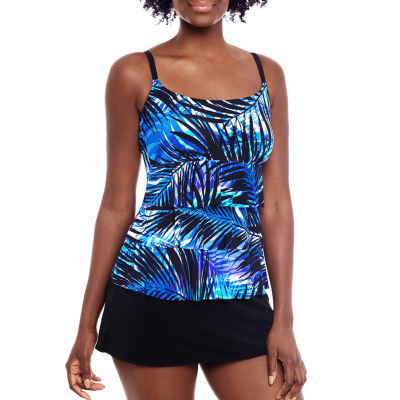 longitude daybreak ruffle swimdress