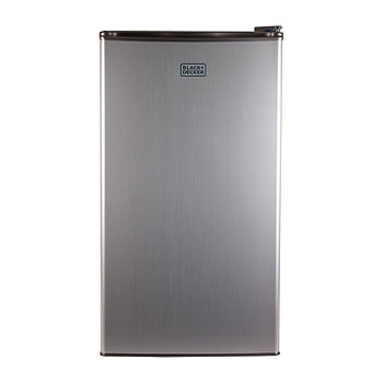 BLACK+DECKER 3.2-Cu. Ft. Compact Refrigerator - Stainless Steel BCRK32V,  Color: St Steel - JCPenney