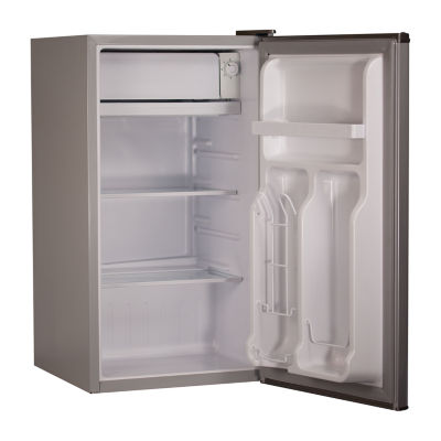 BLACK+DECKER 3.2-Cu. Ft. Compact Refrigerator - Stainless Steel