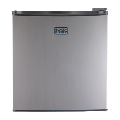 BLACK+DECKER 1.7-Cu. Ft. Compact Refrigerator - Stainless Steel BCRK17V ...