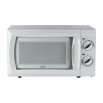 Commercial Chef 0.6 Cu. ft. Microwave Oven White