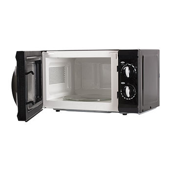 COMMERCIAL CHEF 0.7 Cu. Ft. Countertop Microwave with Digital Display Black  Microwave with 10 Power Levels CHM7MB, Color: Black - JCPenney