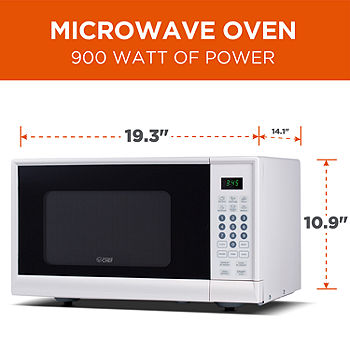 Farberware Classic FMO07ABTWHA 0.7 Cu. Ft 700-Watt Microwave Oven  FMO07ABTWHA, Color: White - JCPenney