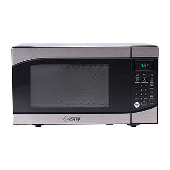 Digital Microwave Oven with Turntable Push-Button Door,Child