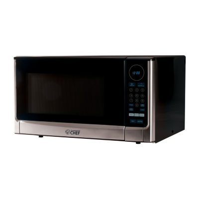 Commercial Chef 1.4Cu. Ft. Countertop Microwave Stainless Steel