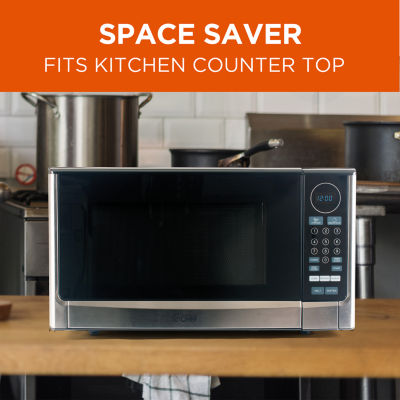 Commercial Chef 1.4-Cu. Ft. Countertop Microwave - Stainless Steel Front
