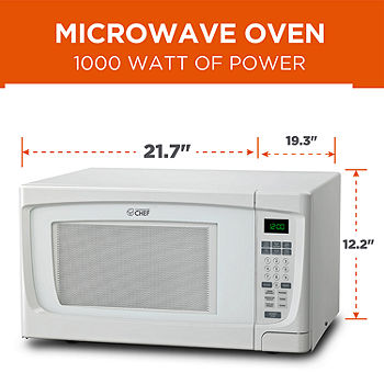 Oster 1.3 Cu. Ft. 1100 Watt Microwave Oven With Sensor