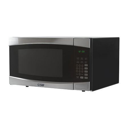 Commercial Chef 1.6-Cu. Ft. Countertop Microwave - Stainless Steel Front, One Size, Stainless Steel