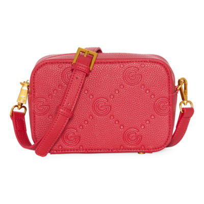 Gabriella G Firenze Debossed Logo Camera Crossbody Bag