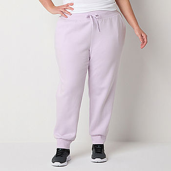 Xersion Womens Fleece Mid Rise Jogger Pant - JCPenney
