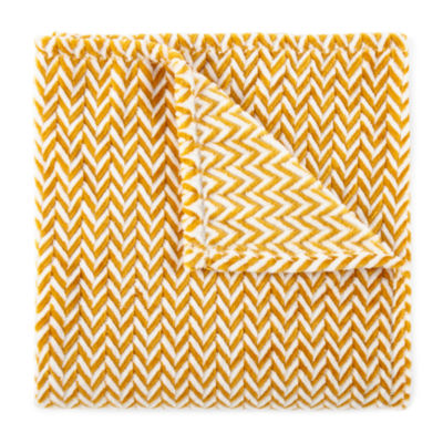 Home Expressions Chevron Plush Throw