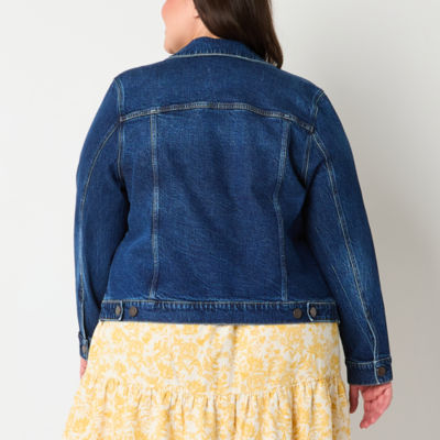 a.n.a Midweight Denim Plus Jacket