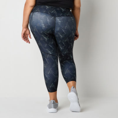 Xersion EverUltra Womens High Rise 21 1/2" Plus Cropped Legging