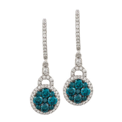 Le Vian® Grand Sample Sale™ Vanilla Diamonds® & Blueberry Diamonds® Earring set in 14K Vanilla Gold®