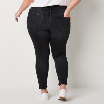 a.n.a - Plus Womens Comfort Waist Skinny Jean