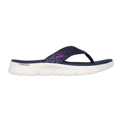 Skechers Womens Go Walk Flex Sprinkles Flip-Flops