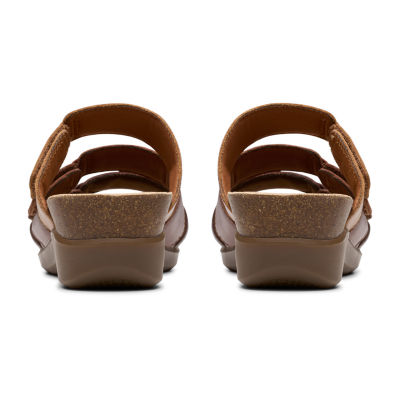 thumbnail image 2 of Clarks Women's Calenne Lily Sandal - Comfort Strappy Sandal With Cushioned Footbed 2 of 13