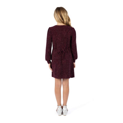Speechless Big Kid Girls Long Sleeve Party Dress