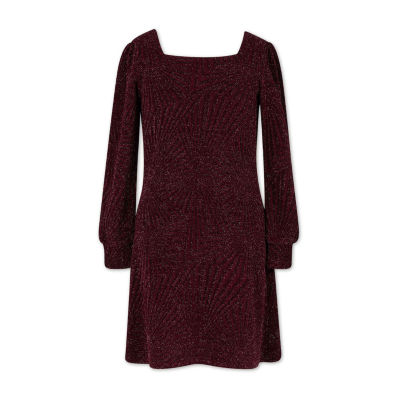 Speechless Big Kid Girls Long Sleeve Party Dress
