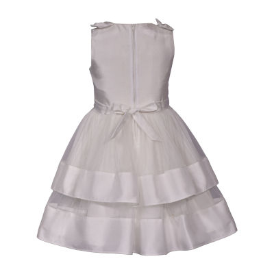Bonnie Jean Little & Big Kid Girls Sleeveless Flower Girl Fit + Flare Dress