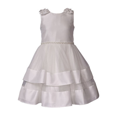 Bonnie Jean Little & Big Kid Girls Sleeveless Flower Girl Fit + Flare Dress