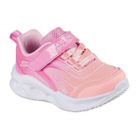 Skechers Sola Glow Toddler Girls Sneakers, 6 Medium, Pink