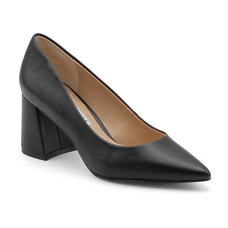 Charles David Ayra Womens Pointed Closed Toe Block Heel Pumps