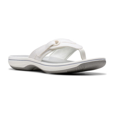 Clarks Womens Breeze Reyna Flip-Flops