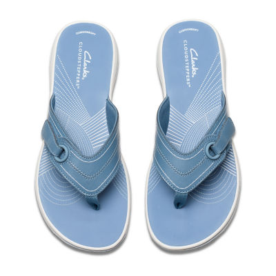 Clarks Cloudsteppers Womens Breeze Reyna Flip-Flops JCPenney