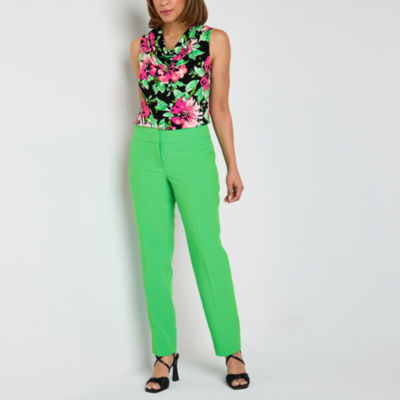 Black Label by Evan-Picone Womens Classic Fit Straight Suit Pant