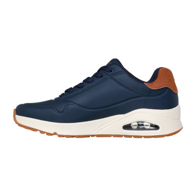 Skechers Uno Suited On Air Mens Sneakers, Color: Navy JCPenney