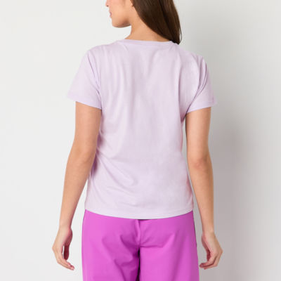 PUMA Womens Crew Neck Short Sleeve Active T-Shirt