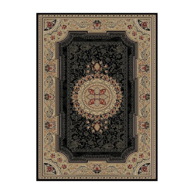 Concord Global Trading Ankara Collection Chateau Accent, Area, Rectangular and Round Rugs