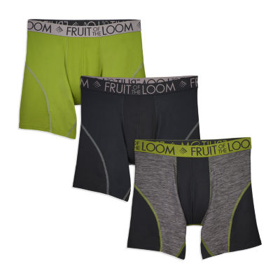Fruit of the Loom 3 Pair Breathable Performance Boxer Briefs JCPenney